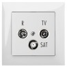 SENTIA gniazdo podtynkowe R-TV-2xSAT