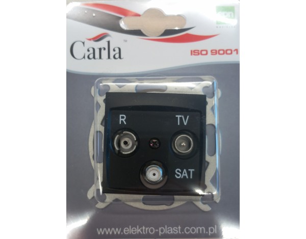 Carla gniazdo R-TV-SAT końcowe 1753-19