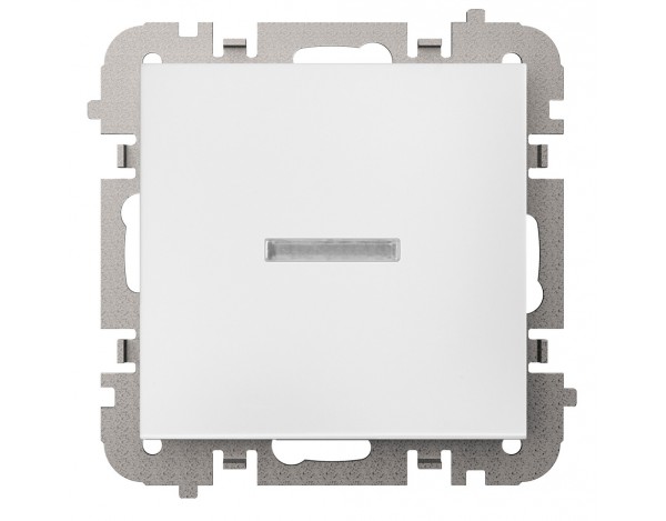 SANTRA ŁĄCZNIK JEDNOBIEGUNOWY Z PODŚWIETLENIEM BEZ RAMKI 4123-10