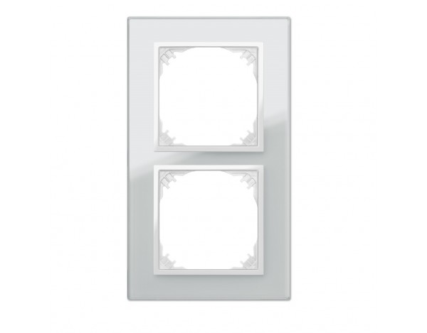 SANTRA RAMKA X2 SZKŁO IP20 BIAŁY 4172-62