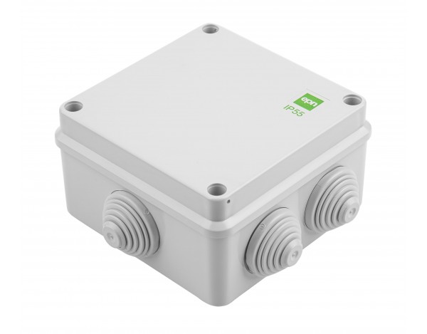 NDUSTRIAL Puszka n/t 129x129x61 z 7 dławicami